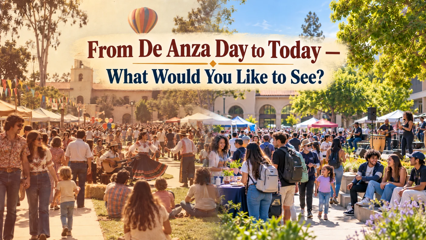 From De Anza Day to Today—What Would You Like to See?